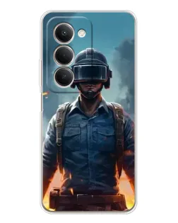 Чехол для Xiaomi Redmi 15 5G с картинкой «PUBG — реалистичный герой»