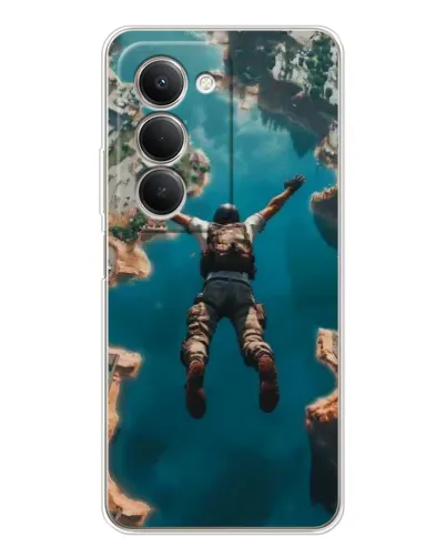 Чехол для Xiaomi Redmi 15 5G с картинкой «PUBG — свободное падение»