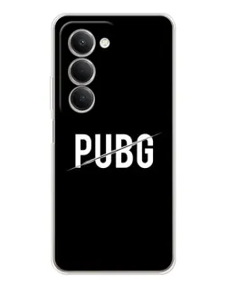 Чехол для Xiaomi Redmi 15 5G с картинкой «PUBG — белый логотип»