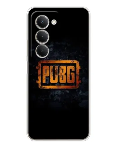 Чехол для Xiaomi Redmi 15 5G с картинкой «PUBG — золотой логотип»