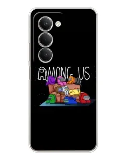 Чехол для Xiaomi Redmi 15 5G с картинкой «Логотип Among Us»