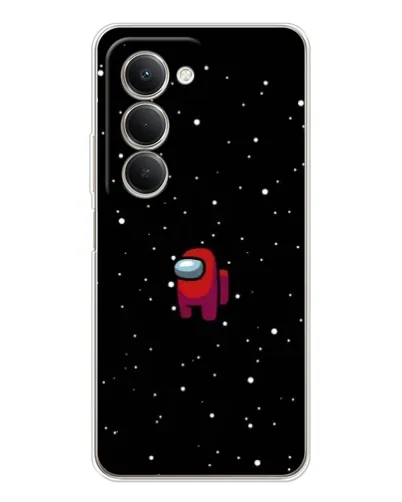Чехол для Xiaomi Redmi 15 5G с картинкой «Красный Among Us»