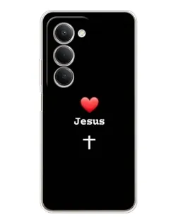 Чохол для Xiaomi Redmi 15 5G з картинкою «Серце - Jesus» Чохол для Xiaomi Redmi 15 5G з картинкою «Серце - Jesus»