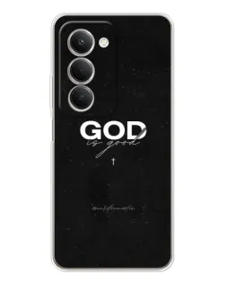Чохол для Xiaomi Redmi 15 5G з картинкою «GOD — Бог над усім»
