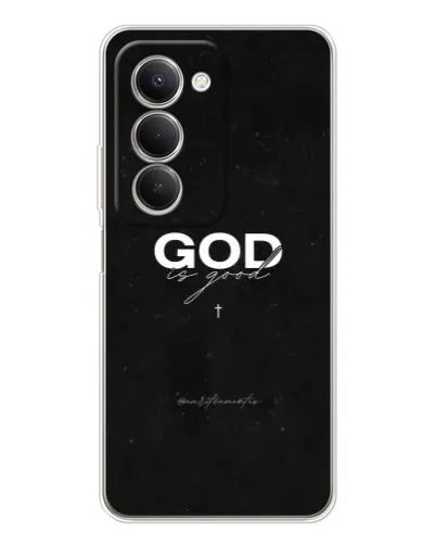 Чохол для Xiaomi Redmi 15 5G з картинкою «GOD — Бог над усім»