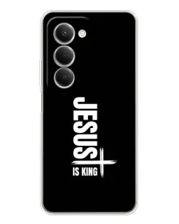 Чохол для Xiaomi Redmi 15 5G з картинкою «Вертикаль віри Jesus»