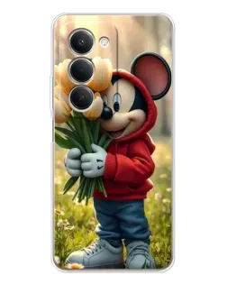 Чехол для Xiaomi Redmi 15 5G с картинкой «Микки с тюльпанами» Чехол для Xiaomi Redmi 15 5G с картинкой «Микки с тюльпанами»