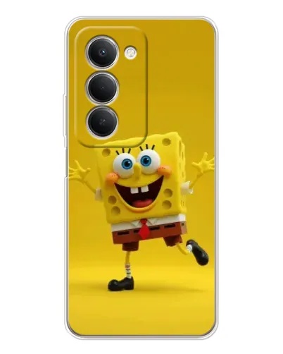 Чехол для Xiaomi Redmi 15 5G с картинкой «Позитивный Губка Боб»