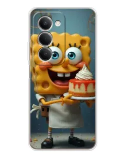 Чехол для Xiaomi Redmi 15 5G с картинкой «Повар Спанч Боб»
