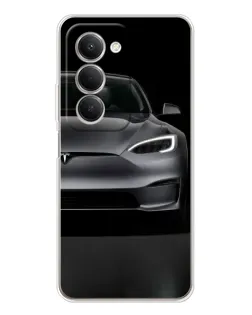 Чехол для Xiaomi Redmi 15 5G с картинкой «Tesla Model S Look» Чехол для Xiaomi Redmi 15 5G с картинкой «Tesla Model S Look»