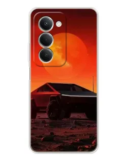 Чехол для Xiaomi Redmi 15 5G с картинкой «Cybertruck на Марсе» Чехол для Xiaomi Redmi 15 5G с картинкой «Cybertruck на Марсе»