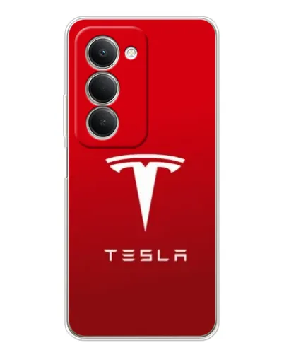 Чехол для Xiaomi Redmi 15 5G с картинкой «Tesla Red Classic»