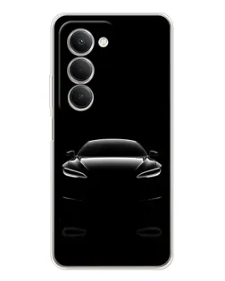 Чехол для Xiaomi Redmi 15 5G с картинкой «Силуэт Tesla Night» Чехол для Xiaomi Redmi 15 5G с картинкой «Силуэт Tesla Night»