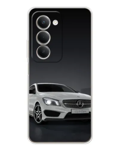 Чехол для Xiaomi Redmi 15 5G с картинкой «Mercedes AMG GT Silver»