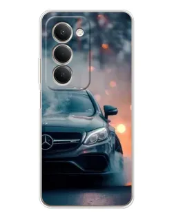 Чехол для Xiaomi Redmi 15 5G с картинкой «Mercedes — ночной город» Чехол для Xiaomi Redmi 15 5G с картинкой «Mercedes — ночной город»