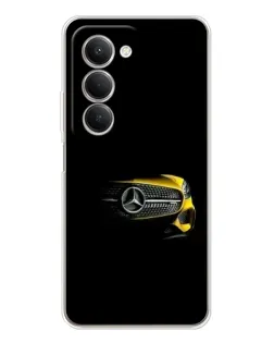 Чехол для Xiaomi Redmi 15 5G с картинкой «Mercedes — ретро стиль»