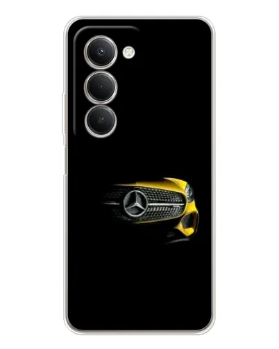 Чехол для Xiaomi Redmi 15 5G с картинкой «Mercedes — ретро стиль»