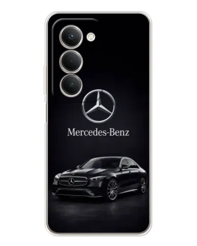 Чехол для Xiaomi Redmi 15 5G с картинкой «Mercedes — решетка радиатора»