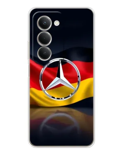 Чехол для Xiaomi Redmi 15 5G с картинкой «Mercedes — флаг Германии»