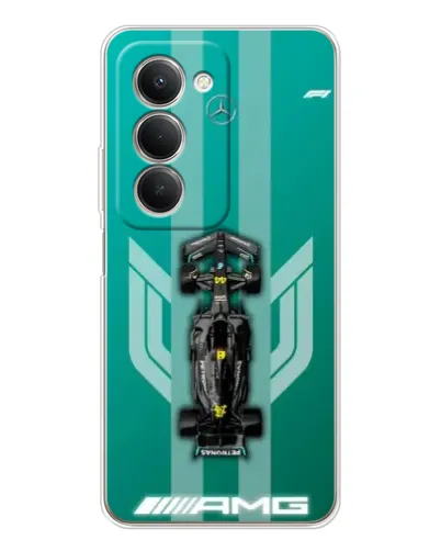Чехол для Xiaomi Redmi 15 5G с картинкой «Mercedes AMG Petronas»