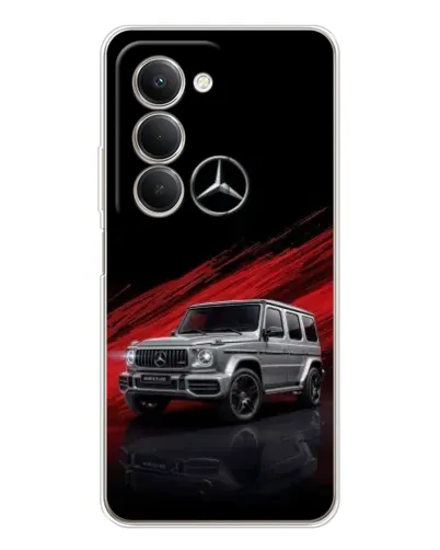 Чехол для Xiaomi Redmi 15 5G с картинкой «Mercedes G-Class красный»