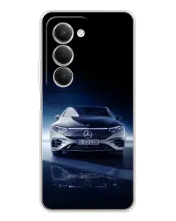 Чехол для Xiaomi Redmi 15 5G с картинкой «Ночной Mercedes EQ»