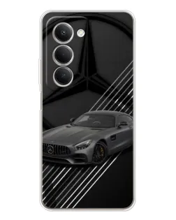 Чехол для Xiaomi Redmi 15 5G с картинкой «Mercedes AMG — графика»