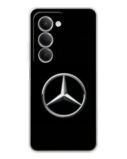 Чехол для Xiaomi Redmi 15 5G с картинкой «Mercedes классический лого»