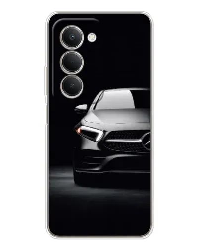 Чехол для Xiaomi Redmi 15 5G с картинкой «Свет фар Mercedes»