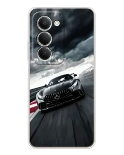 Чехол для Xiaomi Redmi 15 5G с картинкой «Гоночный Mercedes AMG»