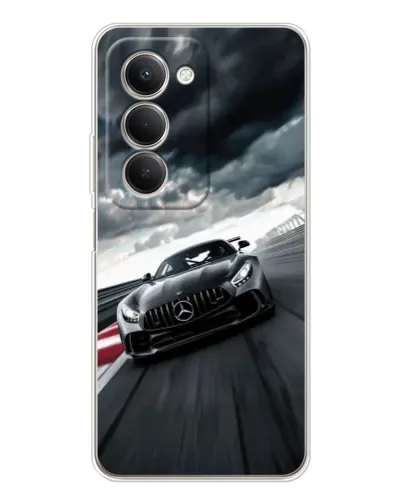 Чехол для Xiaomi Redmi 15 5G с картинкой «Гоночный Mercedes AMG»