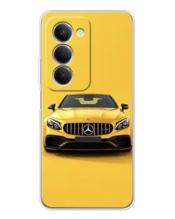 Чехол для Xiaomi Redmi 15 5G с картинкой «Желтый Mercedes GT»