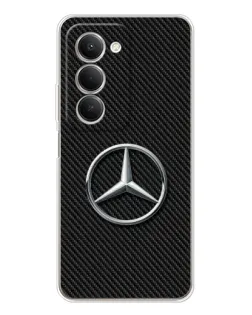 Чехол для Xiaomi Redmi 15 5G с картинкой «Карбоновый Mercedes стиль»