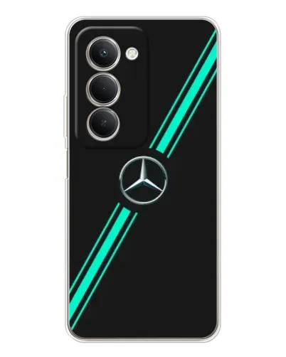 Чехол для Xiaomi Redmi 15 5G с картинкой «Спортивные линии Mercedes» Чехол для Xiaomi Redmi 15 5G с картинкой «Спортивные линии Mercedes»