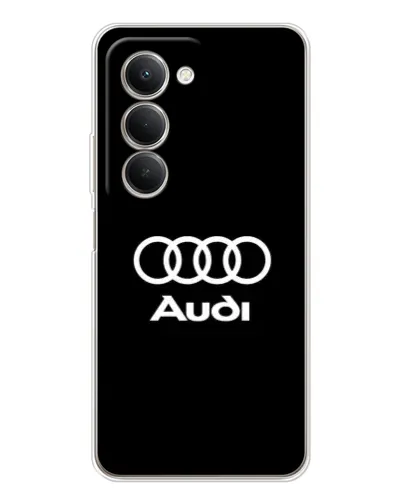 Чехол для Xiaomi Redmi 15 5G с картинкой «Классическое лого Audi»