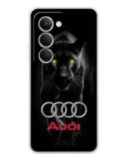 Чехол для Xiaomi Redmi 15 5G с картинкой «Пантера и Audi»