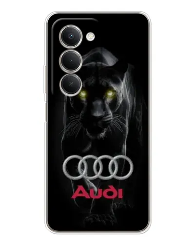 Чехол для Xiaomi Redmi 15 5G с картинкой «Пантера и Audi»