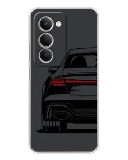 Чехол для Xiaomi Redmi 15 5G с картинкой «Задняя часть Audi — арт»
