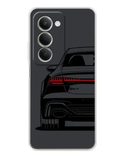 Чехол для Xiaomi Redmi 15 5G с картинкой «Задняя часть Audi — арт»