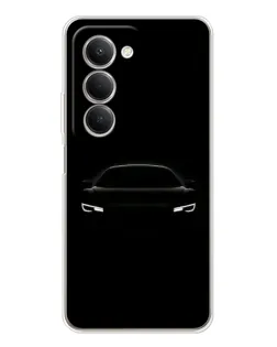 Чехол для Xiaomi Redmi 15 5G с картинкой «Взгляд Audi в темноте»