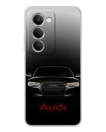 Чехол для Xiaomi Redmi 15 5G с картинкой «Audi — градиентный контур»