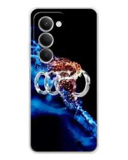 Чехол для Xiaomi Redmi 15 5G с картинкой «Энергия лого Audi»