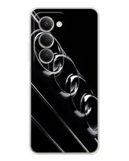 Чехол для Xiaomi Redmi 15 5G с картинкой «Audi — абстрактные кольца»