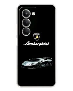 Чехол для Xiaomi Redmi 15 5G с картинкой «Логотип Lamborghini классика»