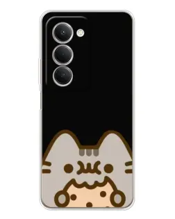 Чехол для Xiaomi Redmi 15 5G с картинкой «Пушин на черном»