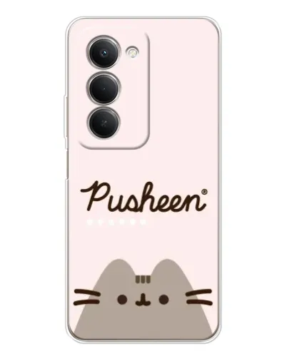 Чехол для Xiaomi Redmi 15 5G с картинкой «Pusheen логотип» Чехол для Xiaomi Redmi 15 5G с картинкой «Pusheen логотип»
