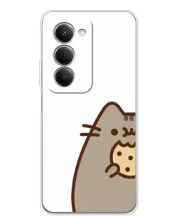 Чехол для Xiaomi Redmi 15 5G с картинкой «Пушин с печеньем»