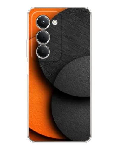 Чохол для Xiaomi Redmi 15 5G з картинкою «Геометрія помаранчевих кіл» Чохол для Xiaomi Redmi 15 5G з картинкою «Геометрія помаранчевих кіл»