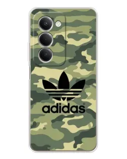 Чехол для Xiaomi Redmi 15 с картинкой «Милитари стиль Adidas»