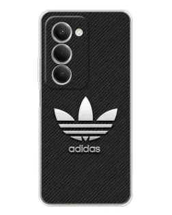 Чехол для Xiaomi Redmi 15 с картинкой «Adidas Карбоновая текстура»